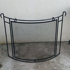 Decorative Black Fire Guard