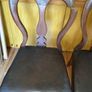3 Victorian mahogany chairs Image 2