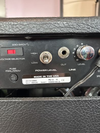 Peavey JSX 120 watt valve combo