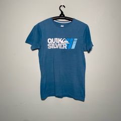 Quiksilver Short Sleeve T Shirt Mens Slim Fit Size Medium