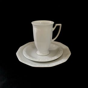 Mid century mocha/coffee trio by Rosenthal