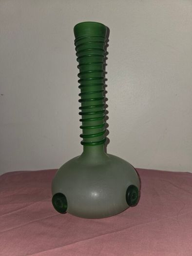 Hand Blown Vintage Glass Vase