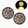 Stay on or flashing 2PCS 14LED Light Round Flashing Light, 12V-24V, Suitable for Car, SUVs, Trucks, Trailers, 2 Light Modes Image 6