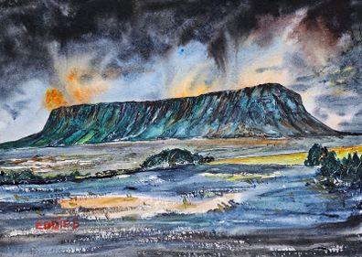 benbulben watercolour