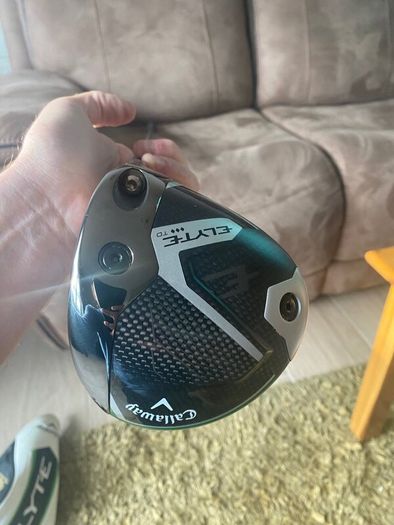 Callaway Elyte Triple Diamond Driver and Woods