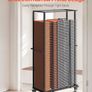 Heavy Duty Chair Trolley Holds Up to 66 Stacking Chairs Commercial Steel Storage Cart with Lockable Wheels Image 4