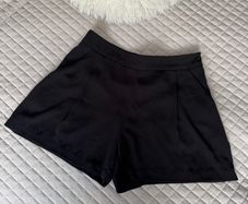 Zara Black Tailored High Waisted Shorts XS