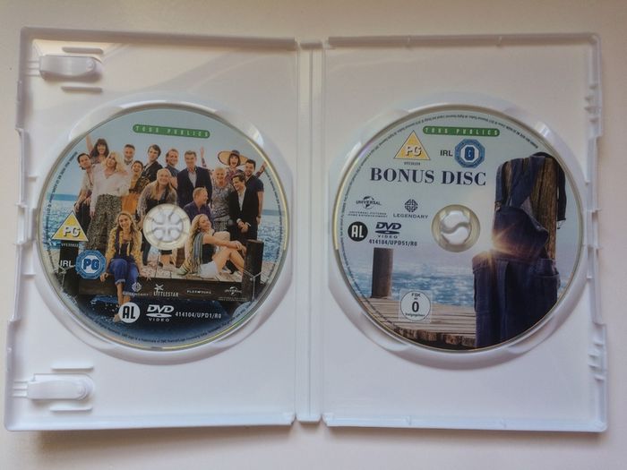 Mamma Mia! Here We Go Again [2018] Meryl Street, Pierce Brosnan, Colin Firth & Amanda Seyfried [Movie 2xDVD]