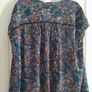 Navy Multi Colour Top Image 3