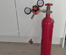 2kg CO2 Cylinder with Regulator Type 30 With Dual Gauge