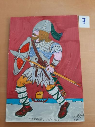 Drawings: Historic warriors and soldiers