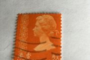 Hong Kong Queen Elizabeth stamp
