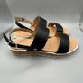 Call It Spring Black Strappy Sandals - Cork Mid Sole - Size 6.5 - Brand New Image 6