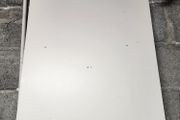 White chipboard panel 8ft by 2ft