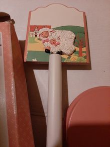 New vintage kitchen roll holder