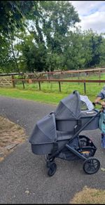 Twin Vista Uppa stroller with Bassinet