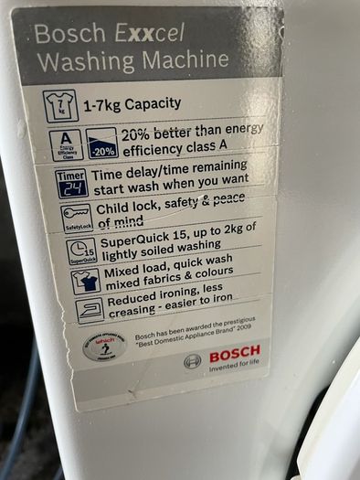 washing machine