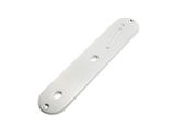 Tele Control Plate, Angled Switch Slot (Chrome)