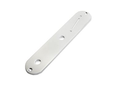 Tele Control Plate, Angled Switch Slot (Chrome)