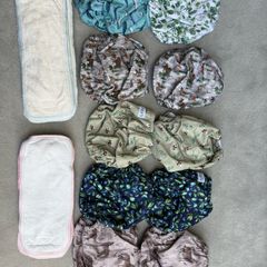 Bayrli Pocket Cloth Nappies 10 Nappies 15 Inserts