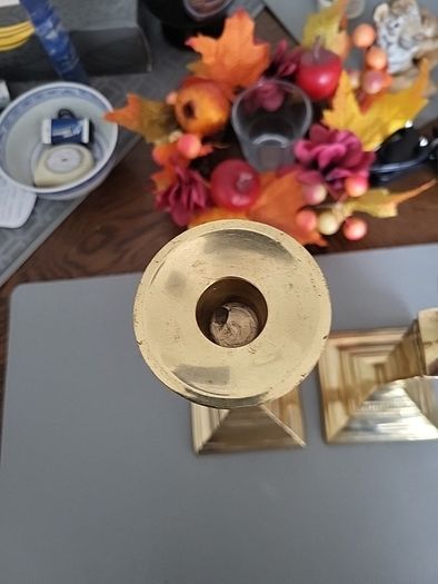 Candle stick holders brass