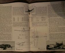 militaria: rare airplane recognition book, August 1943