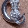 vintage cat  brooch Image 3