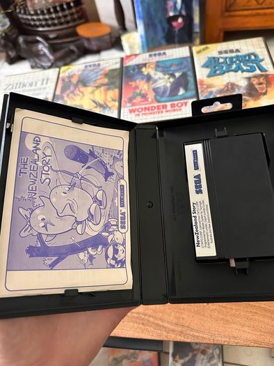 Sega Master System console and games Sonic