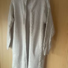 long hooded cardigan