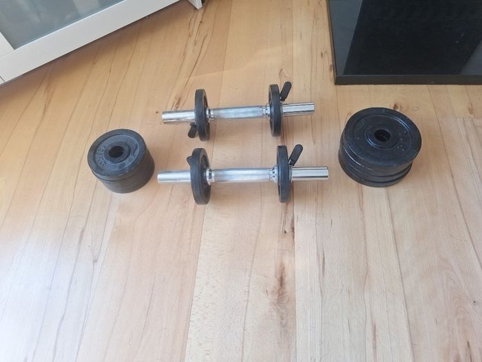 20 kg adjustable dumbbell kit