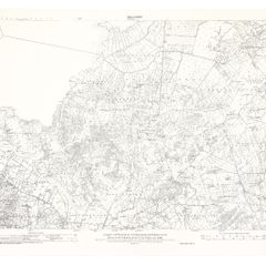 Large Ballybrit A1 Black and White Landscape Ordnance Survey Map - Galway Sheet 82 - Scale 6 Inches to One Mile (1:10,560) - Revision of 1945-46