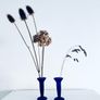 cobalt blue candle holder Image 4