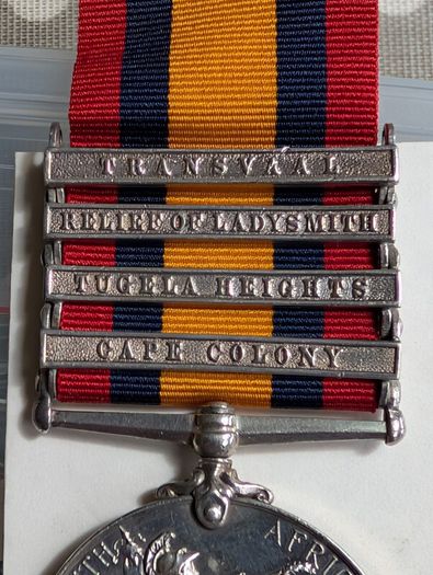 Queens SA medal Boer War.