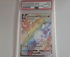 Pokemon - Champions Path - Charizard Vmax Rainbow 074/073 - PSA 10 - ENG