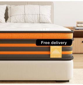 5FT King Size Mattress,10 Inch Medium Firm Gel Memory