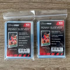 2x Packs of 100 Ultra Pro Card Penny Sleeves for Pokemon Magic Plastic Protect TCG Cards
