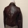 Vintage Genuine Real Leather Jacket Image 8