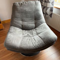 Sofa House Axis Swivel Chair - Dark Grey