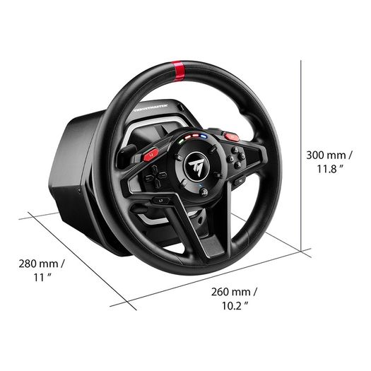 Thrustmaster T128 Racing Wheel + Magnetic Pedals (PS4/PS5/PC), Excellent Condition