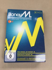 Boney m the complete dvd collection 3 dvd rare