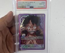 One Piece OP05-060 JP Monkey D Luffy PSA10
