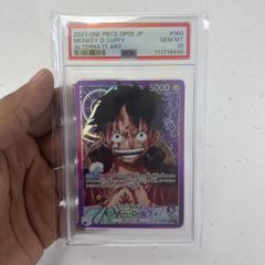 One Piece OP05-060 JP Monkey D Luffy PSA10