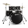 Premier Revolution 20" 5pc Drum Kit Black Drum kit Image 2