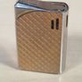 Vintage Cosmic R Electronic Lighter Made In Japan Gold Coloured Image 4