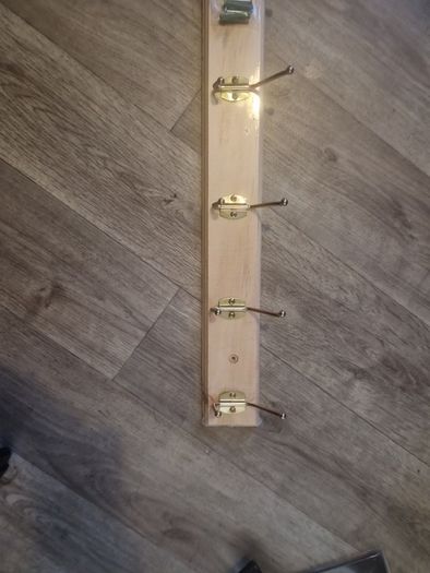 pine coat rack