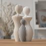 Modern Family Bond Minimalist Sculpture Image 3