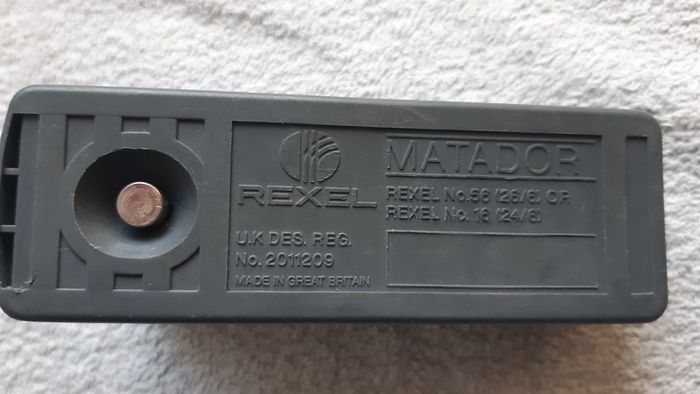 Rexel Matador Paper Stapler Home Office School College Black/Grey