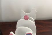 Patchwork Chickens Toast Rack