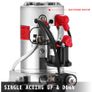 BRAND NEW 6 Quart Car Jack Hydraulic Pump 12V DC Single Acting Power Unit Steel Reservoir for Dump Trailer Truck Car Lift Motor Pump Image 4
