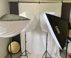 ESDDI photography softbox lighting kit.